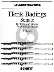 Badings Sonate (1983) Flute-Guitar (edited by Douglas Hensley)