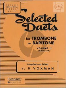 Selected Duets for Trombone or Baritone Vol.2