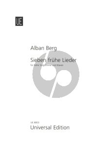 Berg 7 Fruhe Lieder (1907) fur Hohe Stimme und Klavier