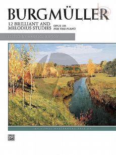 12 Brilliant and Melodious Studies Op.105