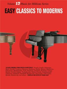 Easy Classics to Moderns Piano solo (arr. Denes Agay)