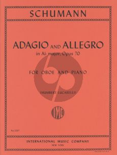 Schumann Adagio & Allegro A flat-major Op.70 Oboe and Piano (Humbert Lucarelli)