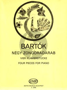 Bartok 4 Piano Pieces