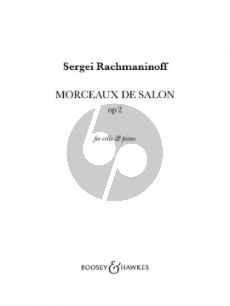 2 Morceaux de Salon (Prelude & Danse Orientale) Op.2 Cello-Piano