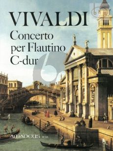 Vivaldi Concerto C-dur RV 443 Op.44/11 (Flautino [Altblfl.]-Streicher-Bc) )(Ka.) (Winfried Michel)