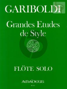 Grandes Etudes de Style Op. 134 Flöte