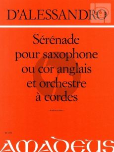 Serenade (Rondeau) Op.12 (Alto Sax.[Cor Angl.]- String Orch.)