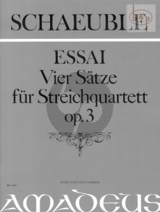 Essai (4 Satze) Op.3