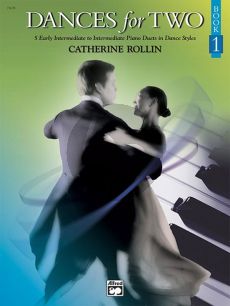 Rollin Dances for Two Vol.1 - 5 Early Intermediate to Intermediate Piano Duets in Dance Styles