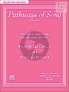 Pathways of Song Vol.2 (Low Voice) (Bk-Cd)