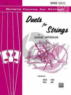Duets for Strings Vol.3 2 Violoncellos
