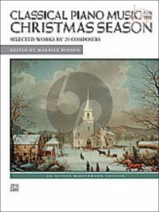 Classical Piano Music for the Christmas Season (Piano Solo)