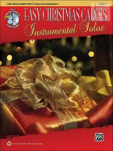 Easy Christmas Carols Instrumetal Solos (Violoncello with Piano Accomp.)
