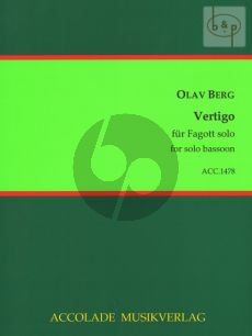 Vertigo (1992) for Bassoon Solo