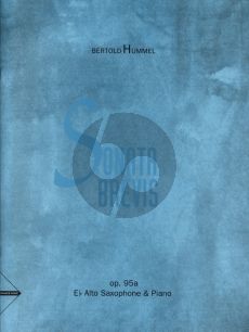 Hummel Sonata Brevis Op. 95a Alto Saxophone and Piano (Advanced)