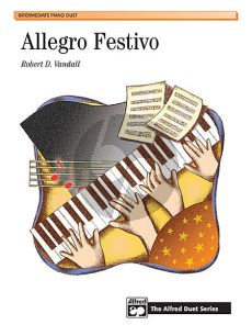 Vandall Allegro Festivo Piano 4 hands