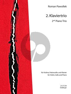 Pawollek  Klaviertrio No.2 Violin.-Violoncello-Piano (Score/Parts)