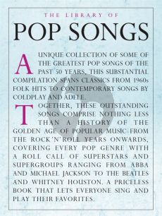 The Library Of Pop Songs for Piano