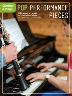 Pop Performance Pieces Clarinet-Piano