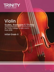 Violin Scales, Arpeggios & Studies Initial–Grade 8