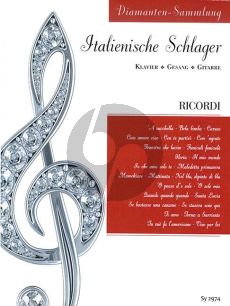 Diamanten-Sammlung – Italienische Schlager Klavier-Vokal-Gitarre