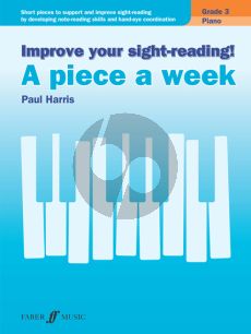 Harvey Improve Your Sight-Reading! A Piece A Week - Piano Grade 3