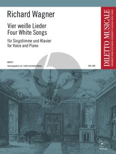 Wagner 4 weiße Lieder Sopran Stimme-Klavier (ed. Andrej Hoteev)
