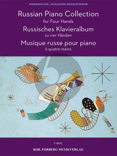 Russian Piano Collection for Piano 4 Hands