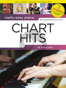 Really Easy Piano: Chart Hits - #5 Autumn/Winter 2017 (Book with Audio online)