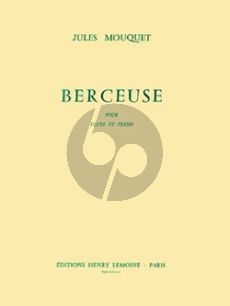Mouquet Berceuse Opus 26 Flute et Piano