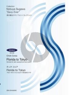 Corea Florida to Tokyo (Sonata) Alto Saxophone and Piano (Nobuya Sugawa)