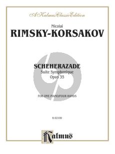 Rimsky-Korsakov Scheherezade Op. 35 Piano 4 hands