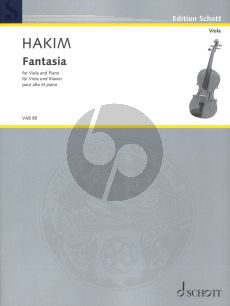 Hakim Fantasia for Viola and Piano