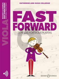 Colledge Fast Forward for Viola - 21 Pieces for Beginner Viola Players Book with Audio Online