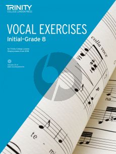Vocal Exercises 2018 Initial - Grade 8 (Bk-Cd)