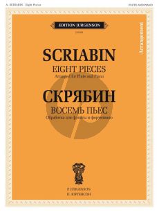 Scriabin 8 Pieces Flute and Piano (Arr. B. Bekhterev)