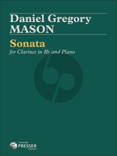 Mason Sonata for Clarinet and Piano