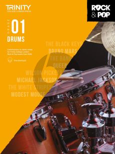 Trinity College London Rock & Pop Drums 2018 Grade 1
