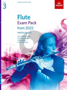 Flute Exam Pack 2022-2025 Grade 3 (Book with Audio online)