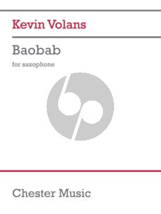 Volans Baobab for Saxophone solo