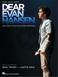 Pasek-Paul Dear Evan Hansen Piano-Vocal-Guitar (Music from the Motion Picture Soundtrack)
