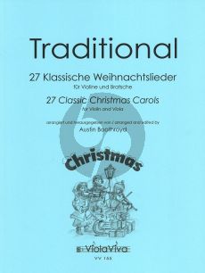 27 Classic Christmas Carols for Violin and Viola