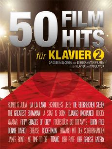 50 Filmhits für Klavier 2