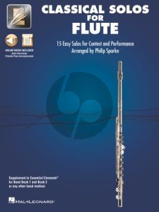 Classical Solos for Flute (Book with Audio online) (arr. Philip Sparke)