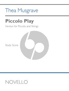 Musgrave Piccolo Play - in Hommage to Couperin Piccolo and Strings (Study Score)