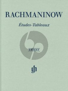 Rachmaninoff  Etudes-Tableaux for Piano Hardcover (edited by Dominik Rahmer)