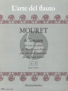 Mouret 6 Sonaten Vol.2 No.4 - 6 fur 2 Floten (edited by Renee Viollier)
