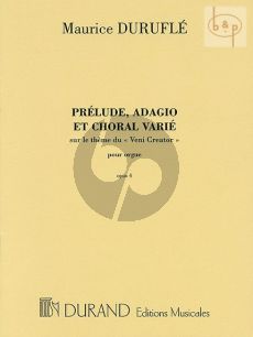 Durufle Prélude-Adagio & Choral Varié Op.4