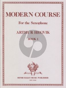 Hegvik Modern Course Vol.1 Saxophone (Elkan)