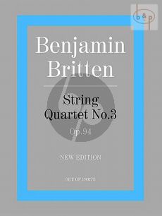 Quartet No.3 Op.94 String Quartet Parts